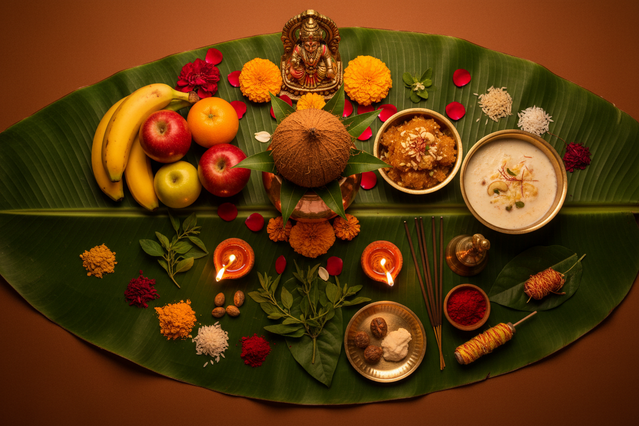 Satyanarayan Puja Samagri: Complete List with Sheera Recipe