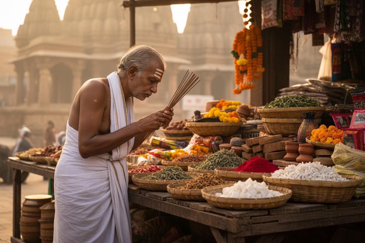 Why Pandits in Kashi Source Samagri Differently Than Online Brands