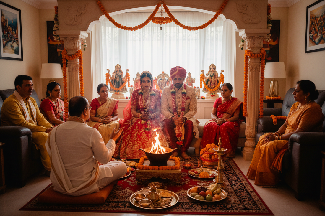 NRI Wedding Puja Guide: Performing Hindu Rituals Abroad