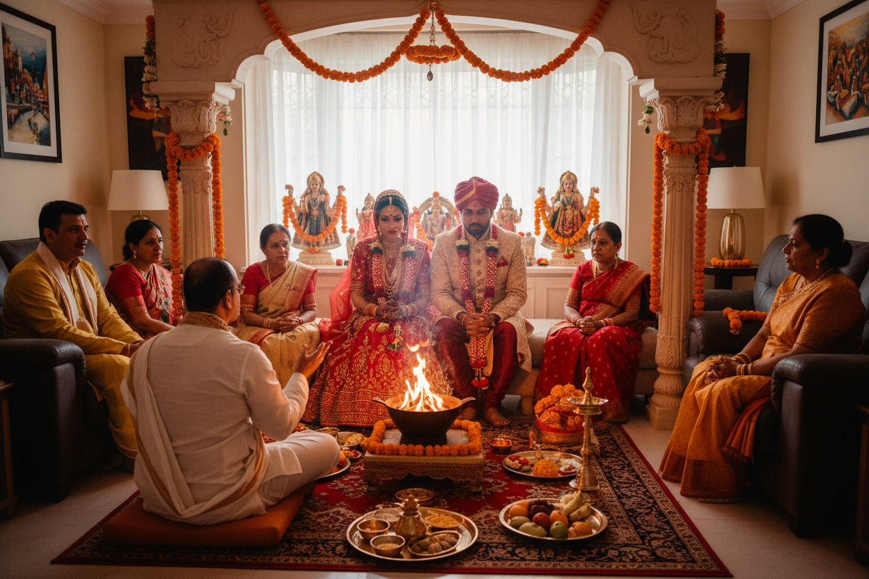 NRI Wedding Puja Guide: Performing Hindu Rituals Abroad