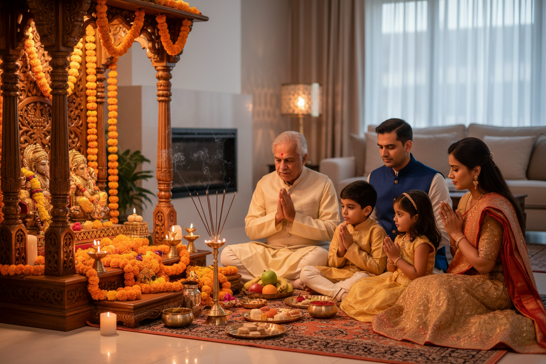 Kashi Puja Samagri for NRI Families — How to Get the Real Thing Delivered Worldwide