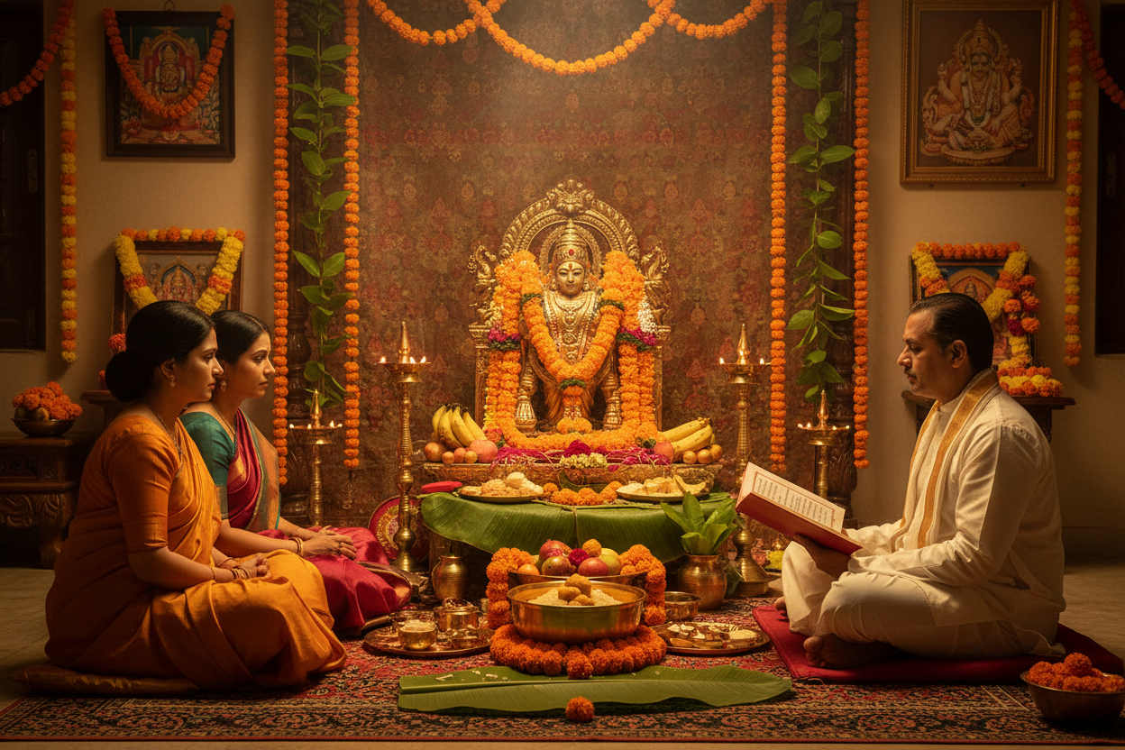 Satyanarayan Puja: Complete Guide with Katha, Vidhi & Samagri