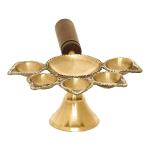 Brass Panchmukhi Diya