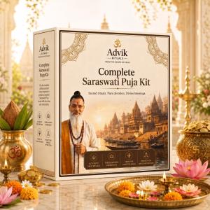 Complete Saraswati Puja & Vidya Blessing Kit