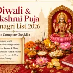 Diwali & Lakshmi Puja Samagri List 2026 — The Complete Checklist
