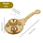 Brass Camphor Aarti Holder (Kapoor Dani)