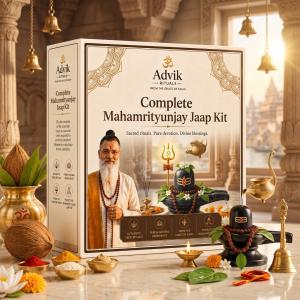 Complete Mahamrityunjay Jaap & Shiv Puja Kit