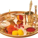 Brass Puja Thali Set